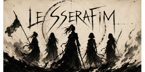 LE SSERAFIM logo